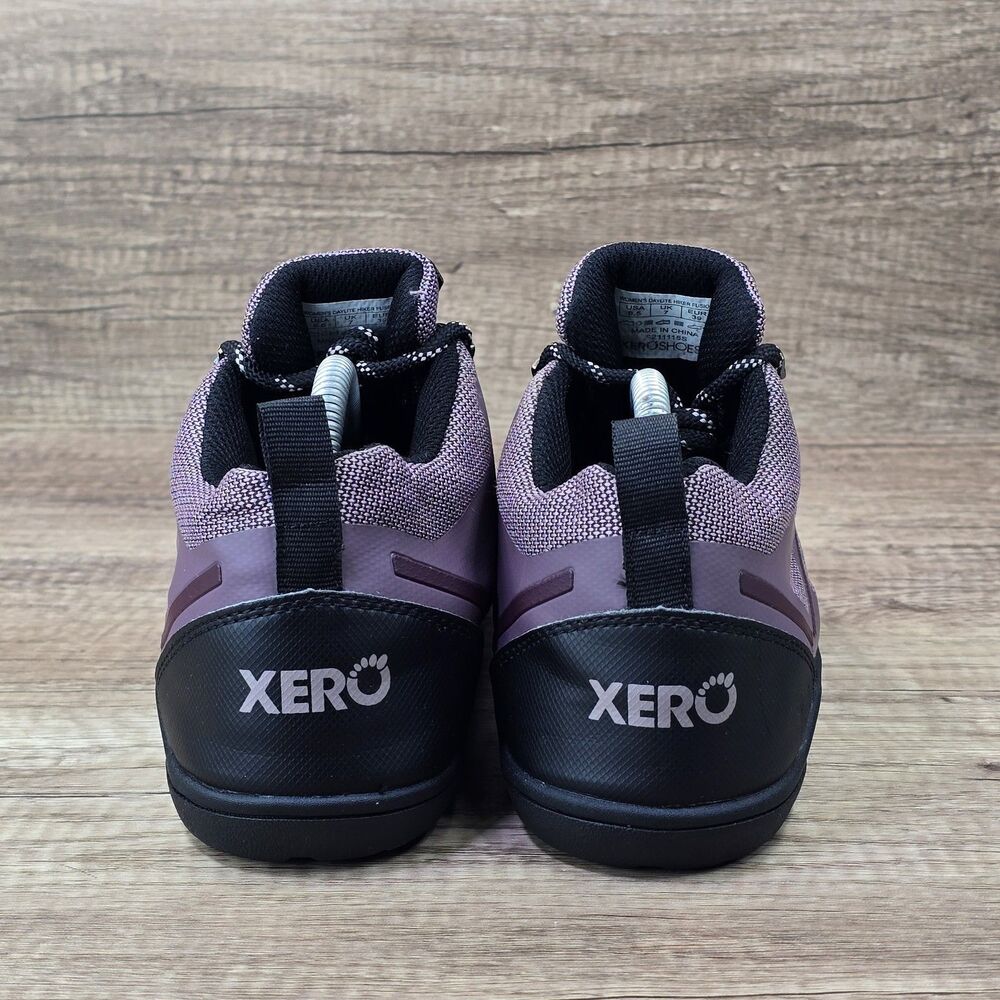 Xero Shoes DayLite Hiker Fusion Women's Sz 8.5 Mulberry Black Trail Hiking Shoes - Picture 4 of 9